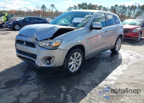 2015 Mitsubishi Outlander Sport Es z USA, uszkodzony, nr VIN 4A4AP3AU4FE036460